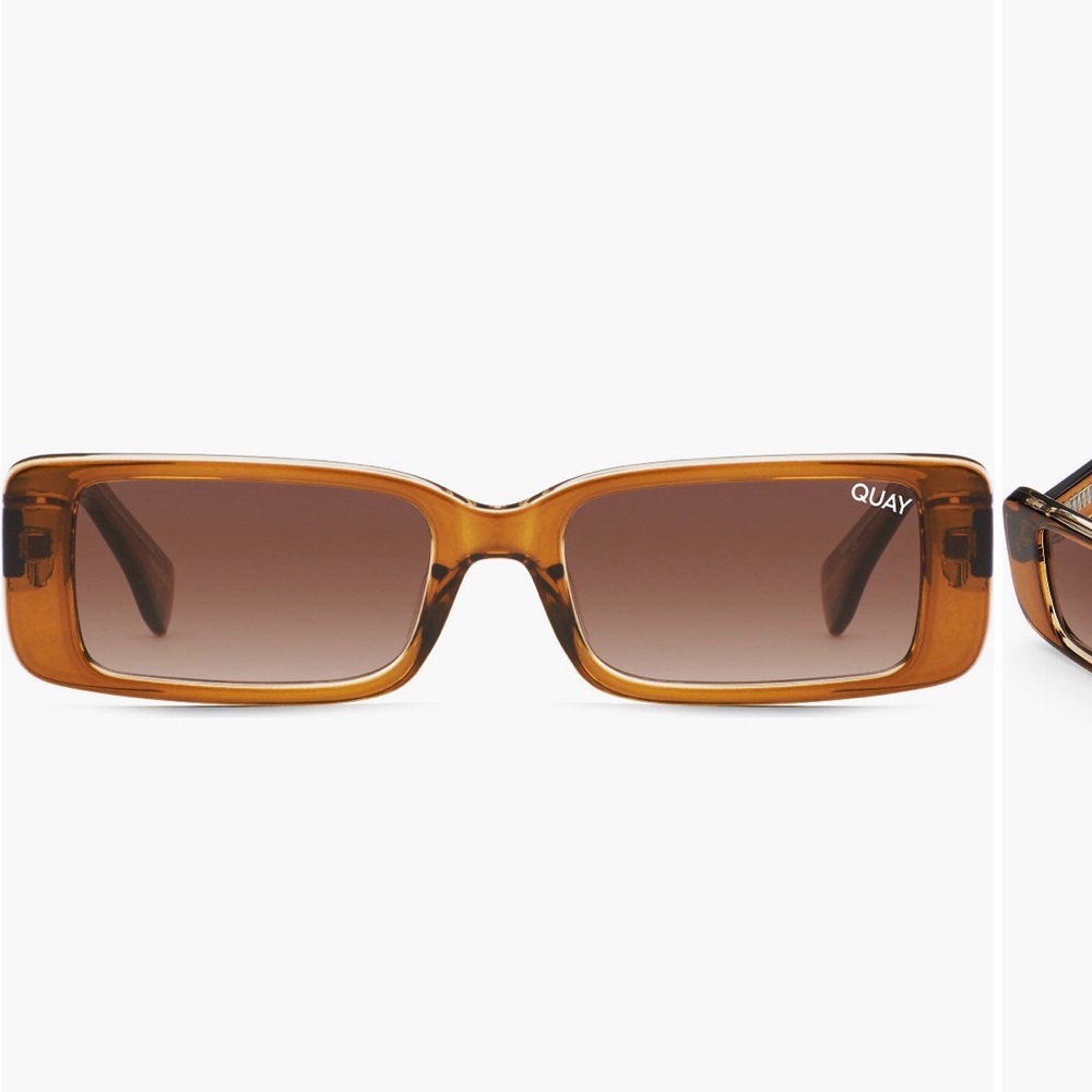 Quay Australia Art school Rectangular Sunglasses